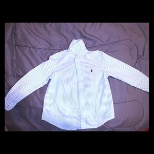 Preschool boys button down shirt